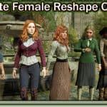 Complete Female Reshape Overhaul at Hogwarts。